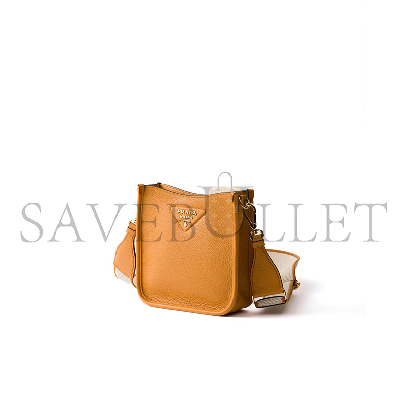 PRADA LEATHER MINI SHOULDER BAG 1BH191 (20*19*6cm) PRADA LEATHER MINI SHOULDER BAG 1BH191 (20*19*6cm)